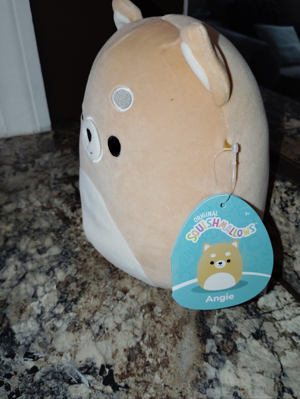 Squishmallows Tan and White Shiba Inu Plush - Picture 2 of 4